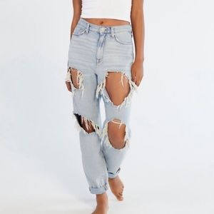 BDG ripped mom jeans